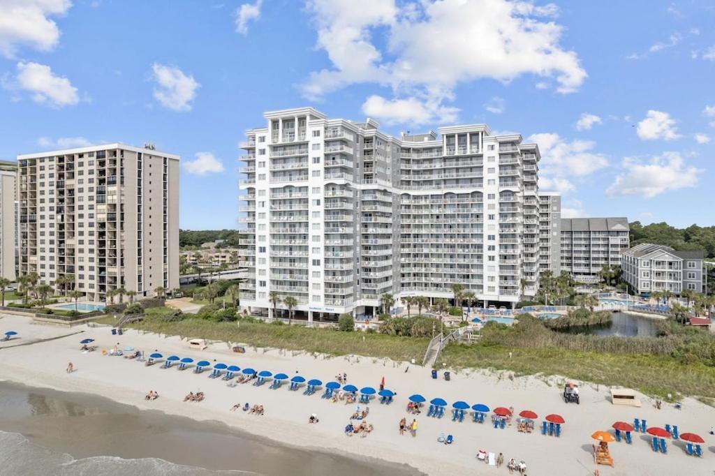 מירטל ביץ' Direct Oceanfront- King Bedroom- Amazing Views/Pools/Hot Tubs/Beach Access/Golf מראה חיצוני תמונה