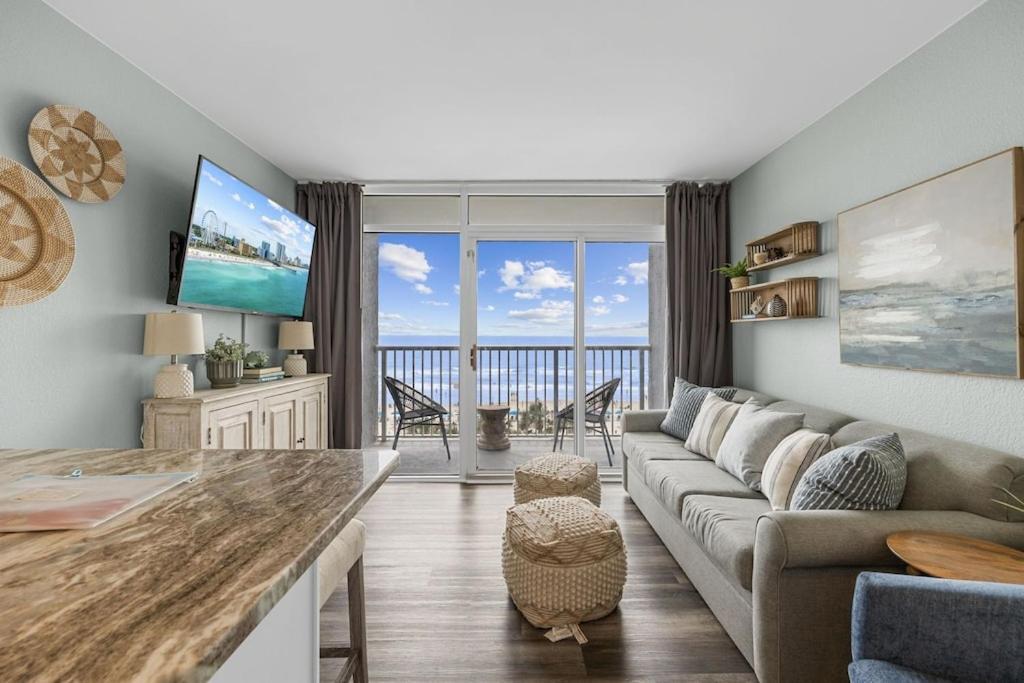 מירטל ביץ' Direct Oceanfront- King Bedroom- Amazing Views/Pools/Hot Tubs/Beach Access/Golf מראה חיצוני תמונה